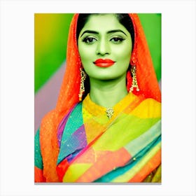 Shweta Mohan Colourful Pop Art Canvas Print