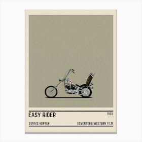 Easy Rider Motorcycle Canvas Print