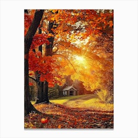 Autumn Leaves 9 Canvas Print