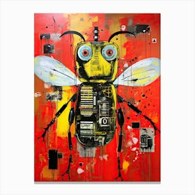 Bee Streets Odyssey: Neo-Expressionist Tales Canvas Print