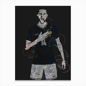 Adrien Rabiot Canvas Print