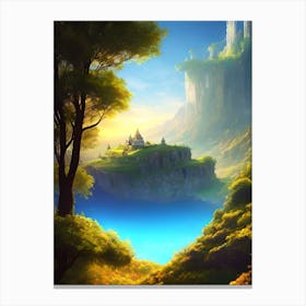 Fantasy Landscape Painting 3 Canvas Print