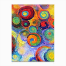 Ammonites Matisse Inspired Canvas Print
