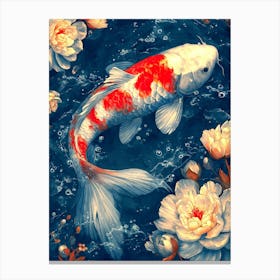 Koi Fish Canvas Print