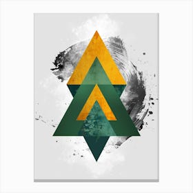 Poster Minimalistic Illustration Art 08 Canvas Print