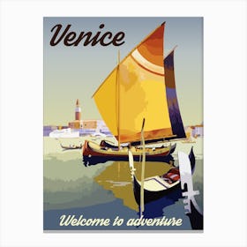 Venice, Autumn Cruises Canvas Print
