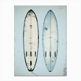 Two Surfboards 1 Canvas Print