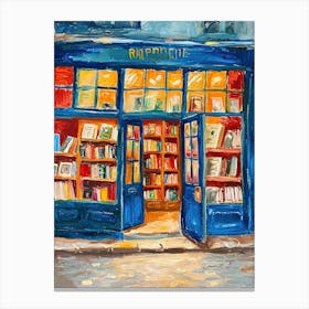 London Book Nook Bookshop 2 Canvas Print