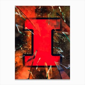 Illinois Fighting Illini 1 Canvas Print