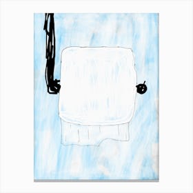 Toilet Paper Holder Canvas Print