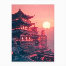 Chinese Architecture Canvas Print