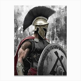 Spartan Warrior 4 Canvas Print