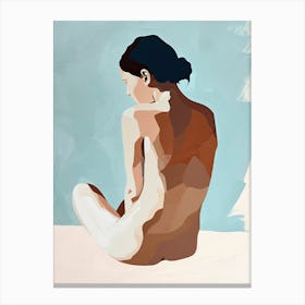 Nude Woman Canvas Print