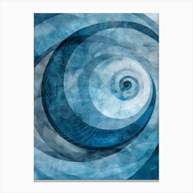 Eye Of The Spiral Canvas Print