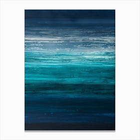 'Blue Ocean' 1 Canvas Print