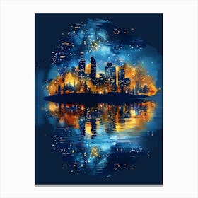 City Skyline Canvas Print