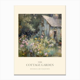 Nature Cottage Garden Poster 7 Canvas Print