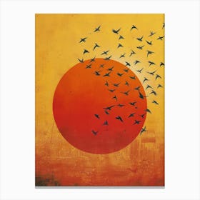 Birds In Flight Canvas Print Canvas Print