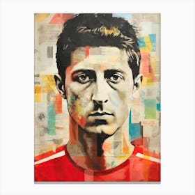 Robert Lewandowski (3) Canvas Print