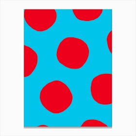 Polka Dots Canvas Print