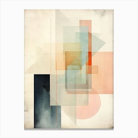 Geometric Abstraction Illustration 17 Canvas Print