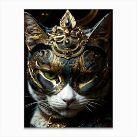 Venetian Cat Canvas Print