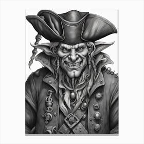 Goblin Pirate 1 Canvas Print