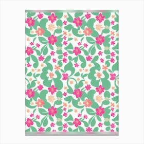 Floral Pattern 10 Canvas Print