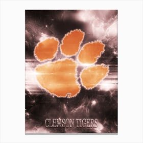 Clemson Tigers Canvas Print