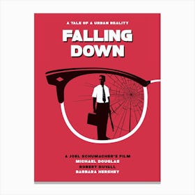 Falling Down Movie Canvas Print