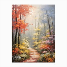 Path In The Woods Canvas Print