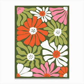 Flower Power Canvas Print