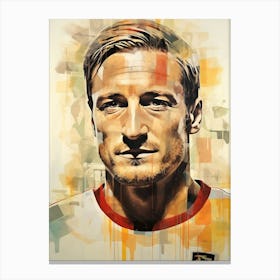 Francesco Totti (1) Canvas Print