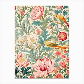 Floral Wallpaper 54 Canvas Print