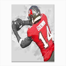 Chris Godwin Tampa Bay Buccaneers Canvas Print