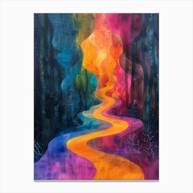 Rainbow Path Canvas Print