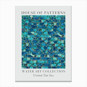 House Of Patterns Under The Sea Water 10 Canvas Print