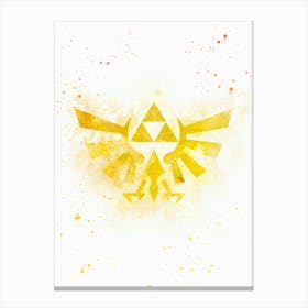 Zelda Watercolor Canvas Print