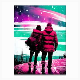 Winter'S Night Canvas Print