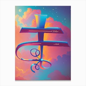 Hope Cross Canvas Print