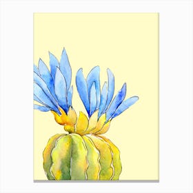 Pastel Cactus Ii Canvas Print