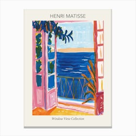 Matisse Window View Collection Canvas Print