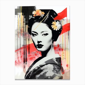Geisha Girl 2 Canvas Print