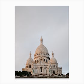 Sacre Coeur at Sunset, Paris 3 Canvas Print