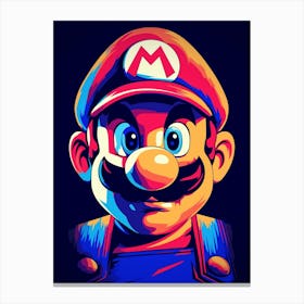 Mario Bros 8 Canvas Print