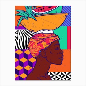 Colors Of Cartagena Canvas Print