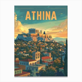 Athens Greece Canvas Print