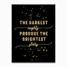 Brightest Stars Canvas Print