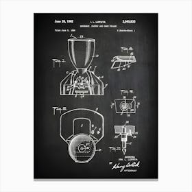 Doughnut, Pastry And Cake Filler Patent Doughnut Pastry Cake Filler Kitchen Art Vintage Kitchen Baking Bakery Patent Print Hk9351 Canvas Print