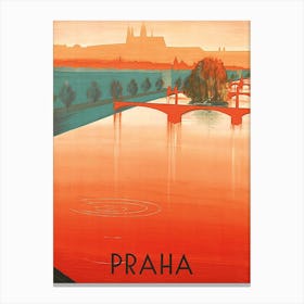 Prague, The City Of Bridges Canvas Print